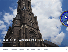 Tablet Screenshot of kg-alt-lunke.de